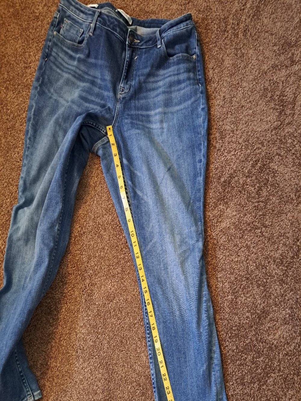 Vigoss Marley Straight Distressed Denim Jeans - Picture 11 of 11